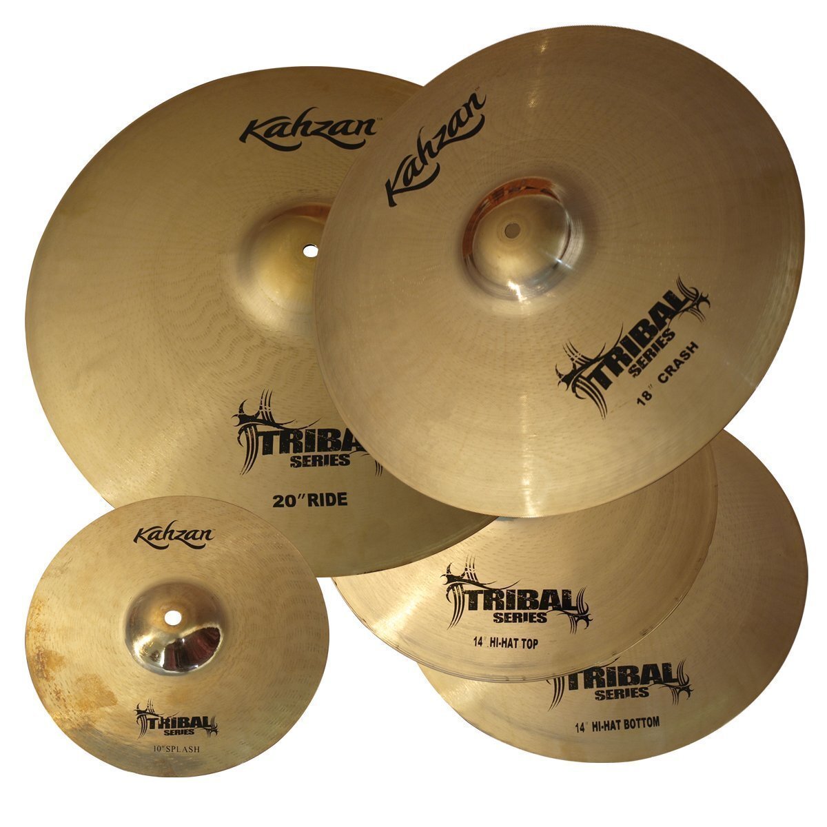 Kahzan 'Tribal Series' Cymbal Pack 14"/18"/20"