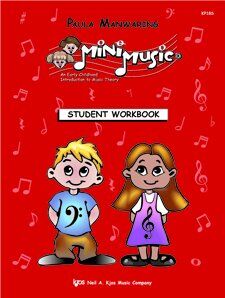 Minimusic Student Workbook by Neil A. Kjos Music Company - 64 Pages