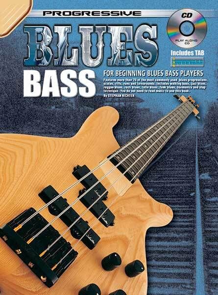 Progressive Blues Bass Book with CD
