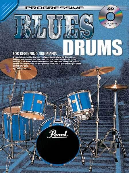 Progressive Blues Drums Book with CD