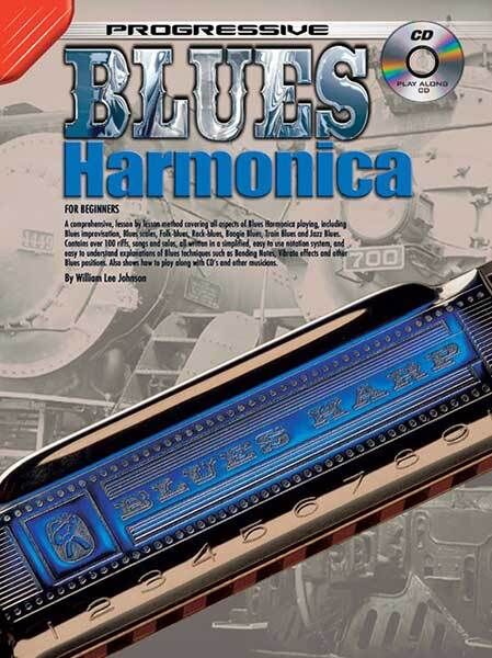 Progressive Blues Harmonica Book with CD