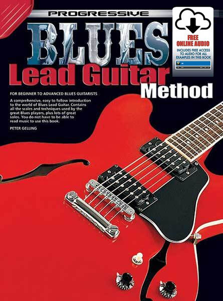 Progressive Blues Lead Guitar Method with Online Audio Access