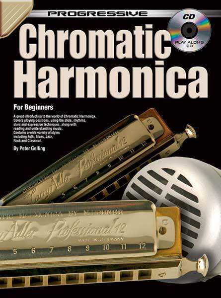 Progressive Chromatic Harmonica Book/CD