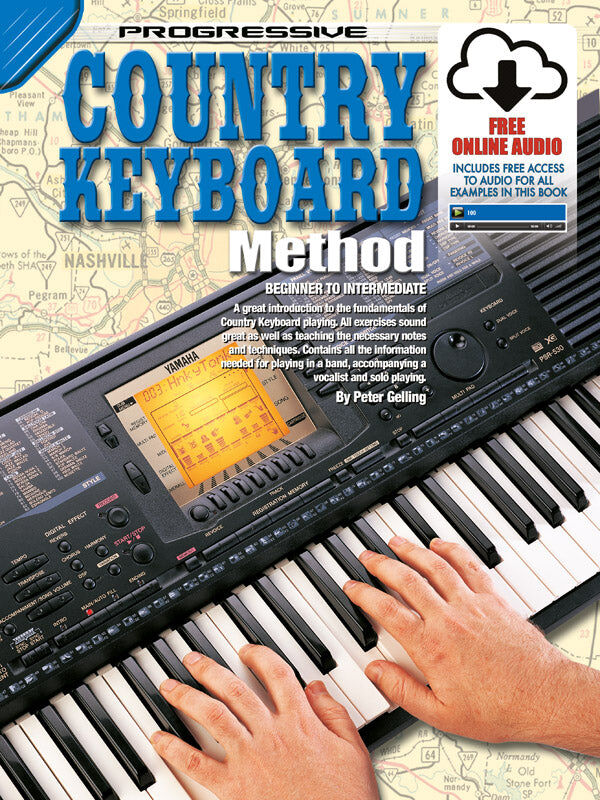 Progressive Country Keyboard Method Book