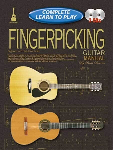 Progressive Complete Learn To Play Fingerpicking Guitar Book with CD