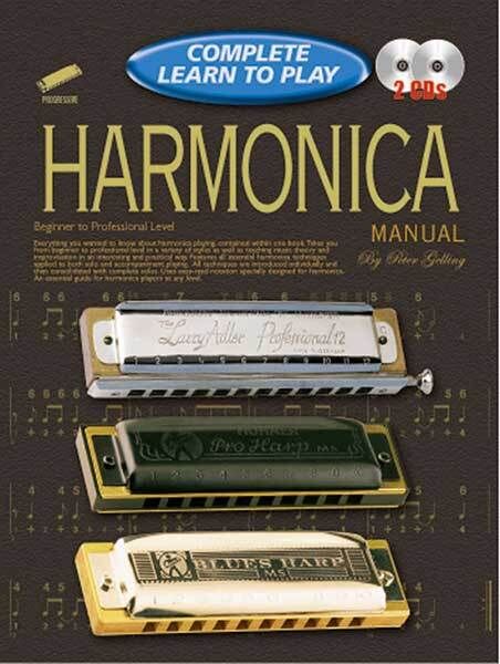 Progressive Complete Learn To Play Harmonica Book and CD