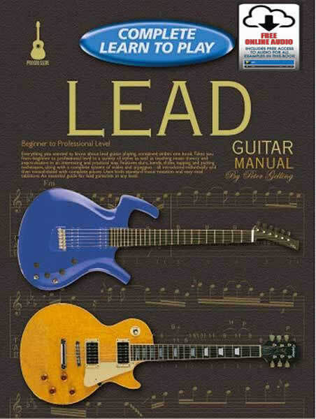 Progressive Complete Learn To Play Lead Guitar Book with Online Audio Access
