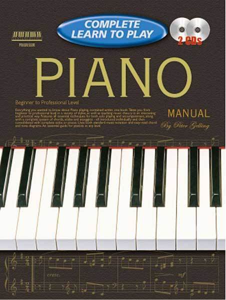 Progressive Complete Learn To Play Piano Book/CD(2) Book