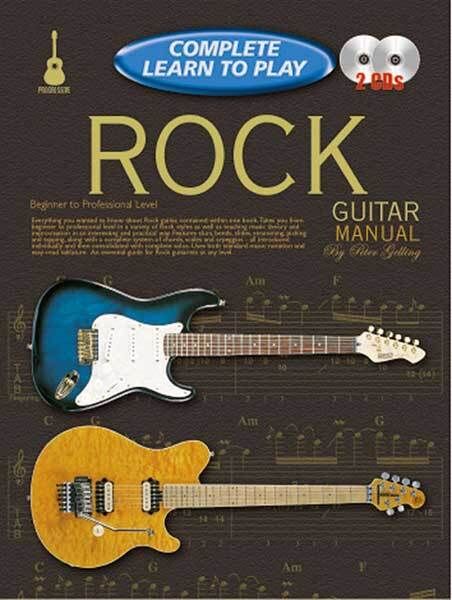 Progressive Complete Learn To Play Rock Guitar Book and CD
