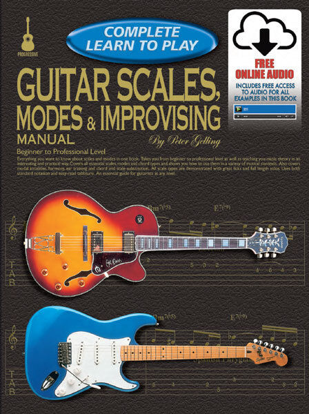Progressive Complete Learn To Play Scales Book with Online Audio Access