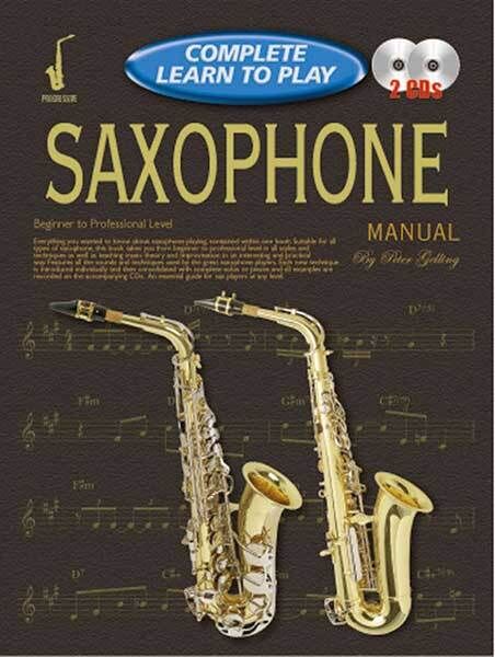 Progressive Complete Learn To Play Saxophone Book with CD
