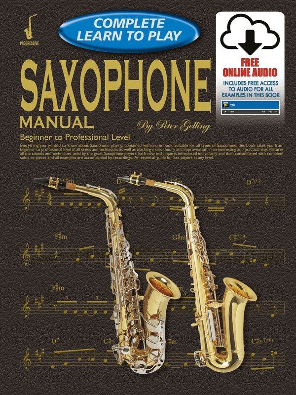 Progressive Complete Learn to Play Saxophone Manual