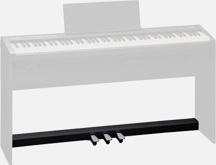 ROLAND KPD-70 Pedal Board for FP-30/30X/FP-E50 - Custom Three-Pedal Unit in White