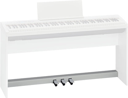 ROLAND KPD-70 Pedal Board for FP-30/30X/FP-E50 - Custom Three-Pedal Unit in White — view 3