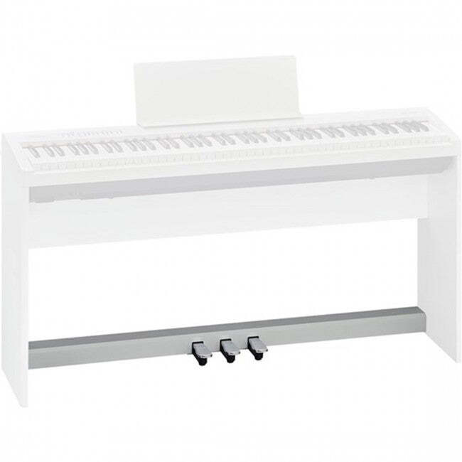 ROLAND KPD-70 Pedal Board for FP-30/30X/FP-E50 - Custom Three-Pedal Unit in White — view 4
