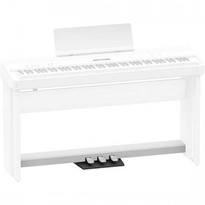ROLAND KPD-90 Pedal Board for FP-60/90 Digital Pianos - Custom 3-Pedal Unit in White, Requires KSC-72/KSC-90 Stand (Sold Separately) — view 4