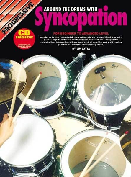 Progressive Around The Drums with Syncopation Book and CD