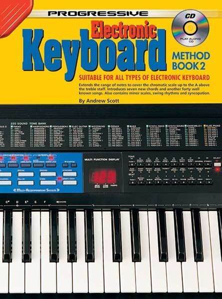 Progressive Keyboard Method Book 2 with CD