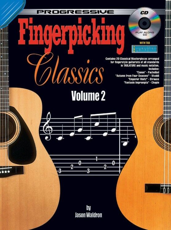Progressive Fingerpicking Classics Volume 2 Book with CD