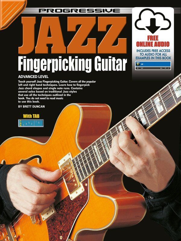 Progressive Jazz Fingerpicking Guitar Book