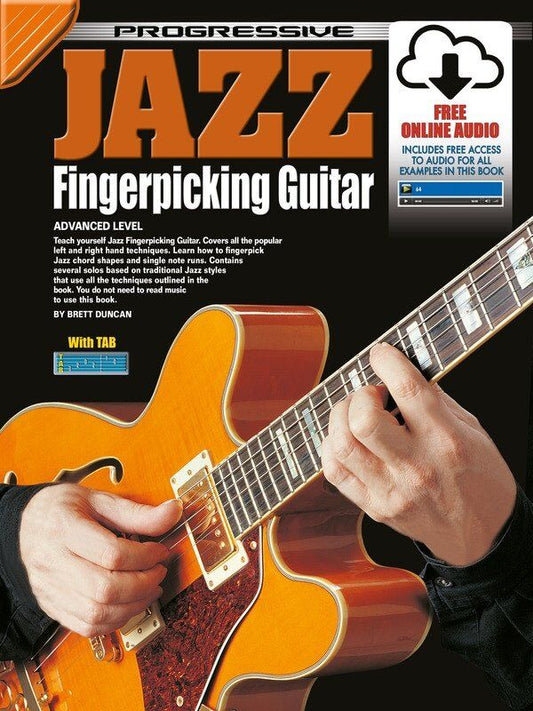 Progressive Jazz Fingerpicking Guitar Book
