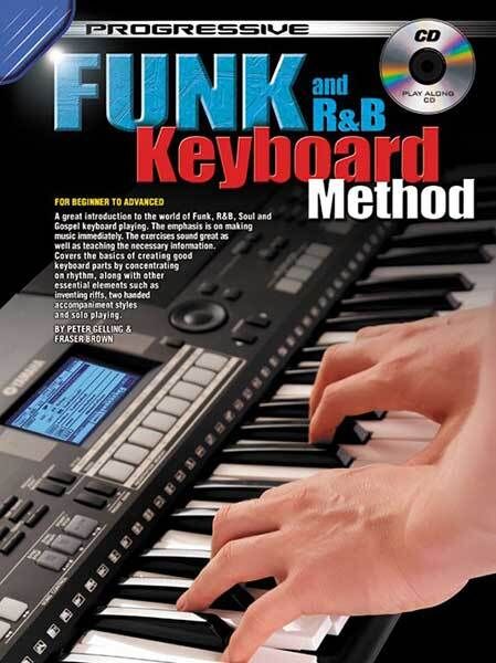 Progressive Funk and R&B Keyboard Method Book with CD