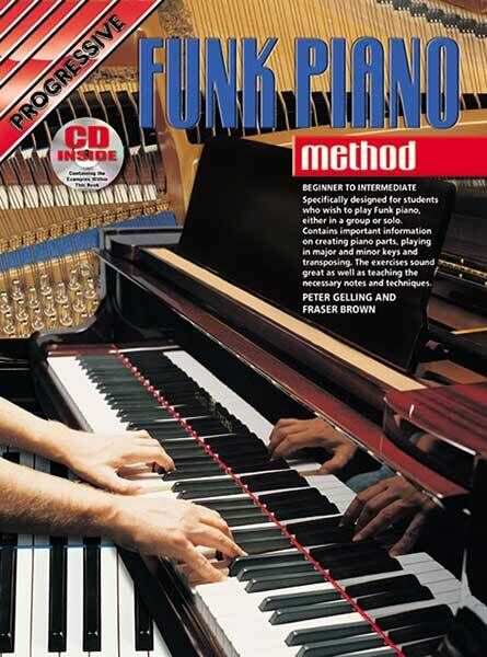 Progressive Funk Piano Method Book with CD