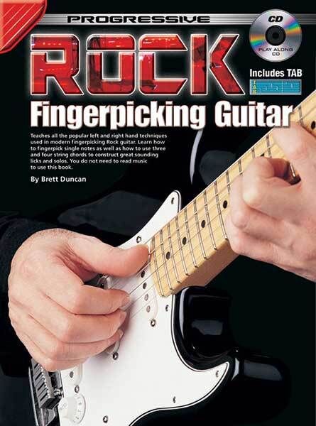 Progressive Rock Fingerpicking Guitar Book with CD