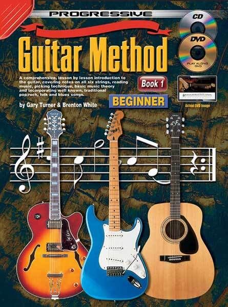 Progressive Guitar Method 1 Book and DVD Set