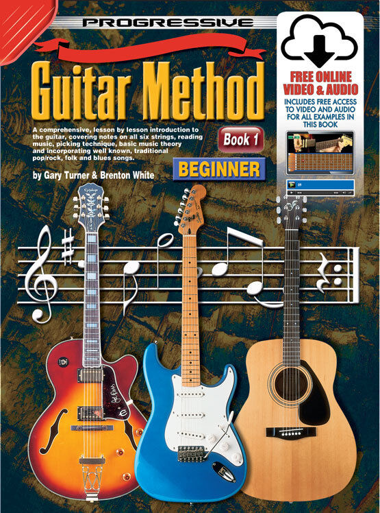 Progressive Guitar Method 1 Book with Online Video & Audio Access