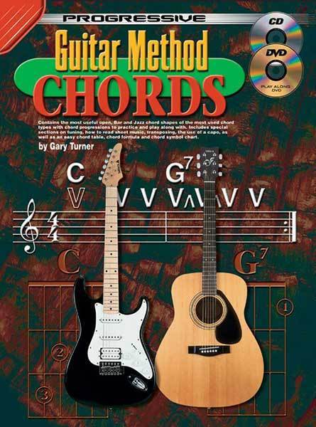 Progressive Guitar Method Chords Small Book/DVD Book