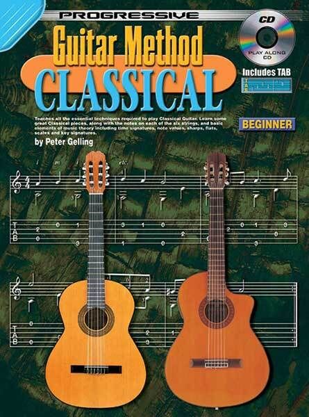 Progressive Guitar Method Classical Book with CD