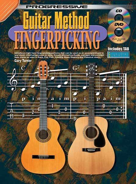Progressive Guitar Method Fingerpicking Book/CD/DVD Book
