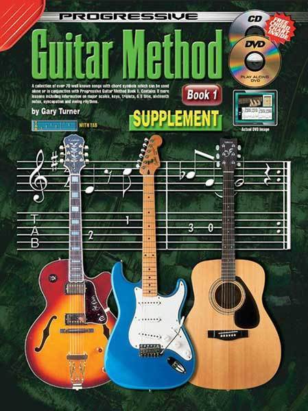 Progressive Guitar Method Book 1 Supplement Book/CD/DVD Book