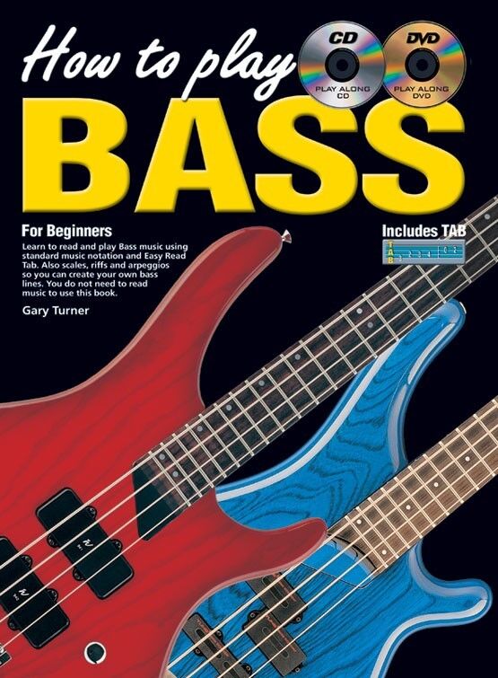 How To Play Bass for Beginners Book CD DVD