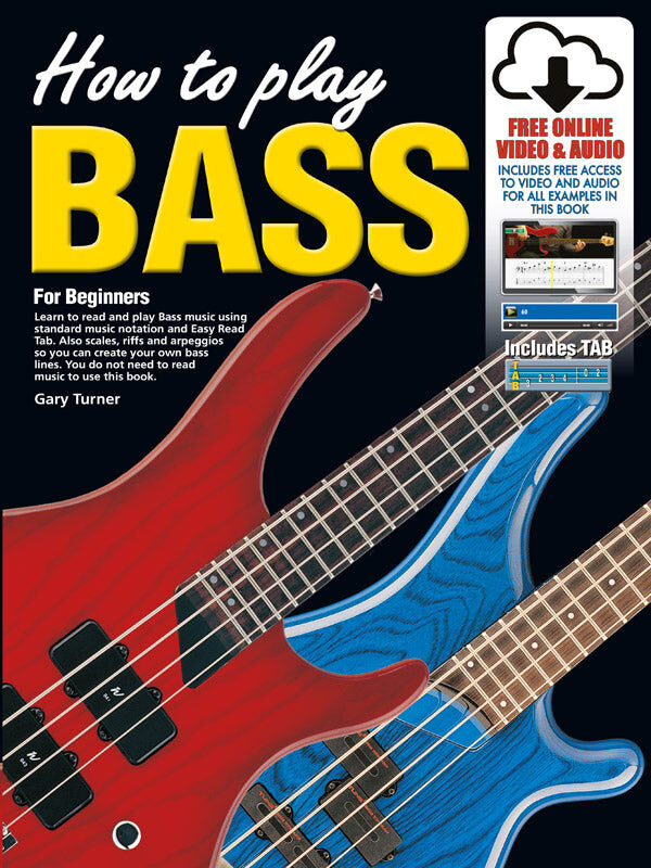 How To Play Bass for Beginners Book