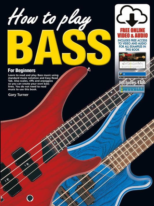 How To Play Bass for Beginners Book