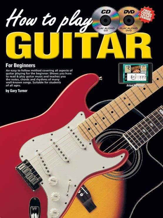 How To Play Guitar for Beginners Book with CD and DVD