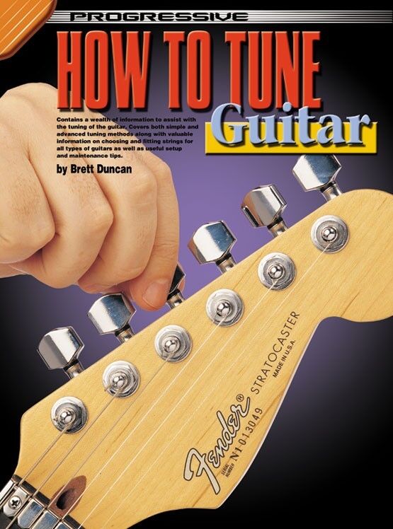 Progressive How To Tune Guitar Book with CD