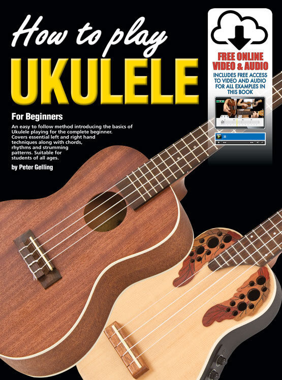 Progressive How To Play Ukulele Book with Online Video & Audio Access
