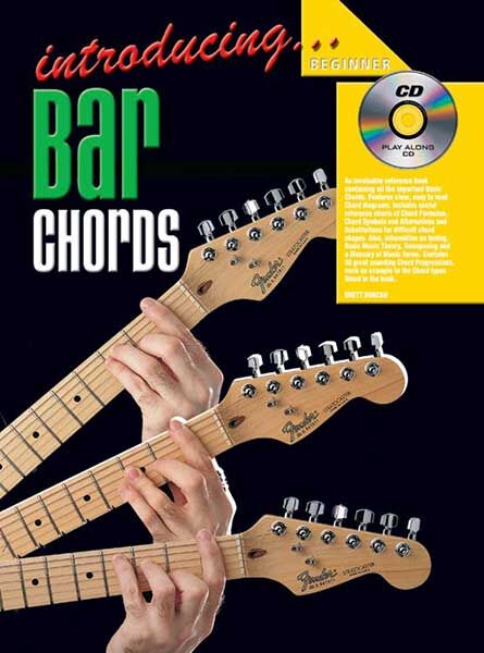 Bar Chords Reference Book with CD for Intermediate Guitarists