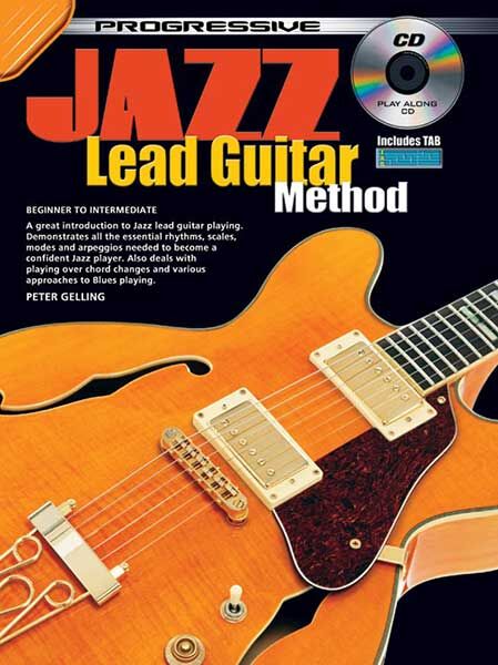 Progressive Jazz Lead Guitar Method Book with CD