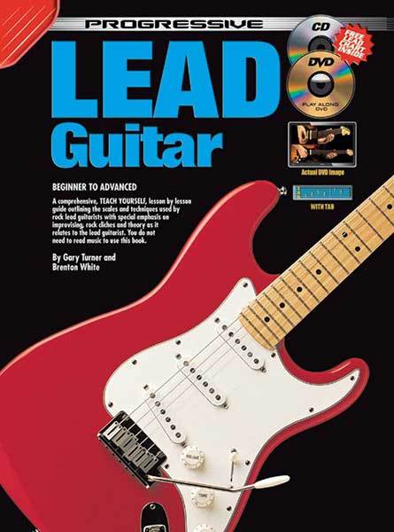 Progressive Lead Guitar Book/CD/DVD Book