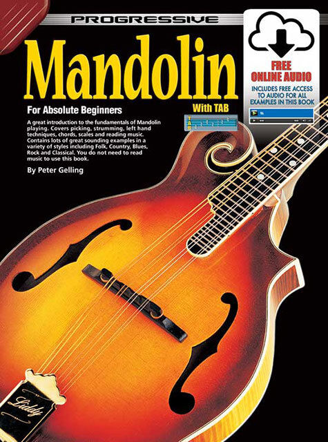 Progressive Mandolin for Beginners: Book with Online Video & Audio Access