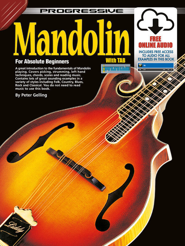 Progressive Mandolin Book for Folk Instrument Sheet Music