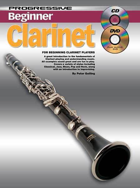 Progressive Beginner Clarinet Book/CD/DVD Book