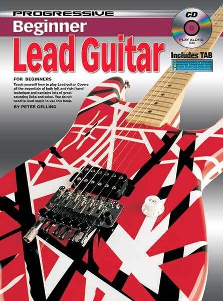 Progressive Beginner Lead Guitar Book with CD