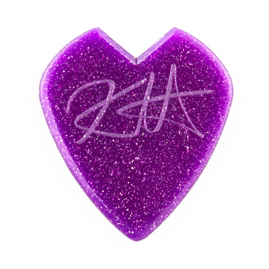 6 x Kirk Hammett Custom Jazz III Purple Picks 47PKH3NPS Jim Dunlop