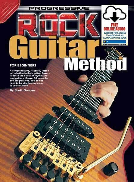Progressive Rock Guitar Method Book with Online Audio Access