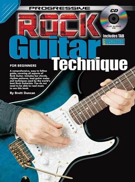 Progressive Rock Guitar Technique Book with CD